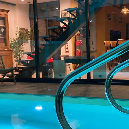 Loft Spa Reims-Fr 250M2 Privatifs, Piscine Interieure Chauffee, Spa Et Parking Dış mekan fotoğraf